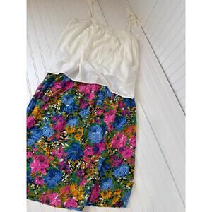 NWT Levi’s & Liz Baker Floral A-Line Skirt & Swing Cami Tank Bundle Size XXL